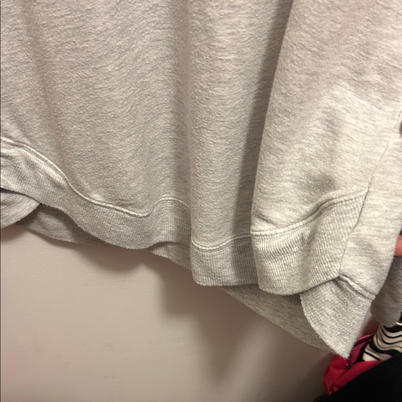 Athleta Light Gray Sweatshirt - Picture 5 of 5